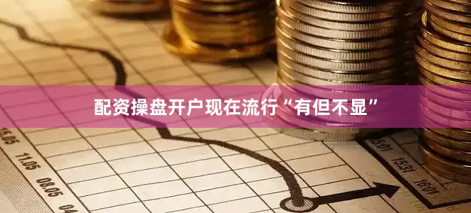 配资操盘开户现在流行“有但不显”